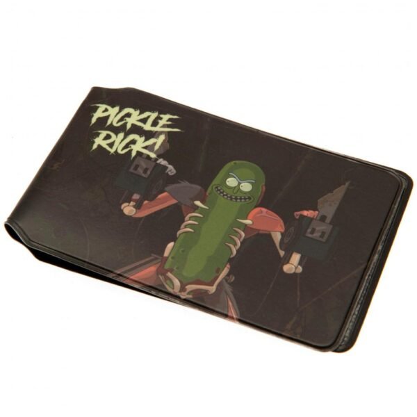 140210-Rick-And-Morty-Card-Holder-Pickle-Rick Official Rick And Morty Card Holder Pickle Rick