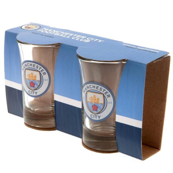 141020-Manchester-City-FC-2pk-Shot-Glass-Set-2-2 Official Manchester City FC 2pk Shot Glass Set