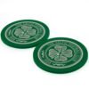 Official Celtic FC 2pk Coaster Set Official Celtic FC 2pk Coaster Set