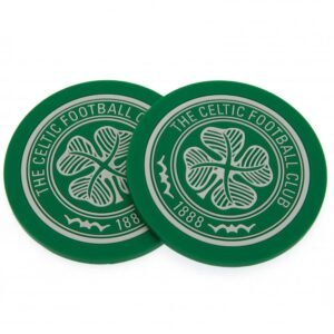 Official Celtic FC 2pk Coaster Set Official Celtic FC 2pk Coaster Set