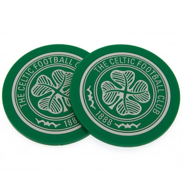 Official Celtic FC 2pk Coaster Set Official Celtic FC 2pk Coaster Set