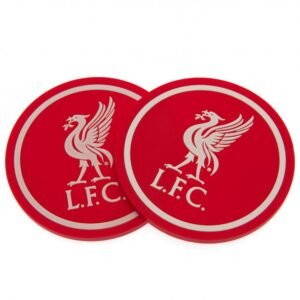 Official Liverpool FC 2pk Coaster Set Official Liverpool FC 2pk Coaster Set