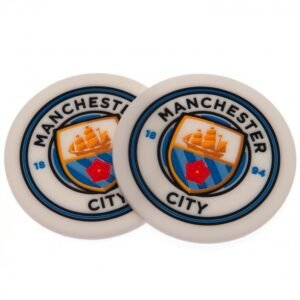 Official Manchester City FC 2pk Coaster Set Official Manchester City FC 2pk Coaster Set