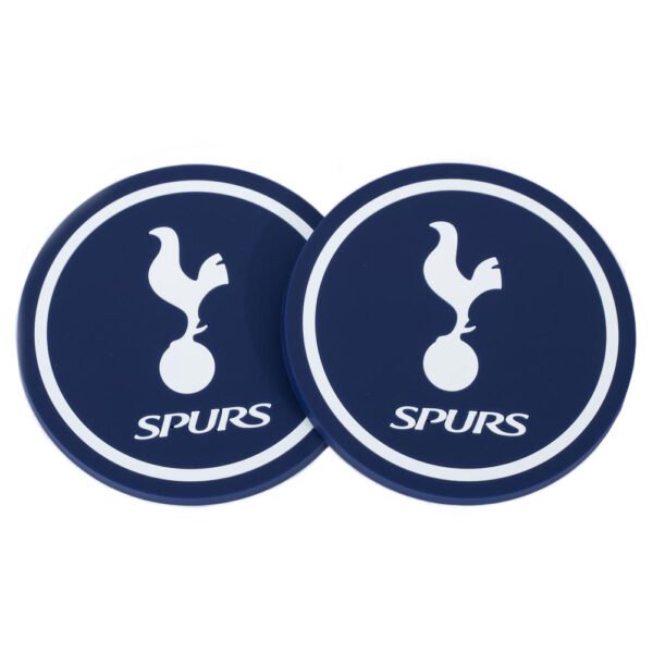 Official Tottenham Hotspur FC 2pk Coaster Set Official Tottenham Hotspur FC 2pk Coaster Set