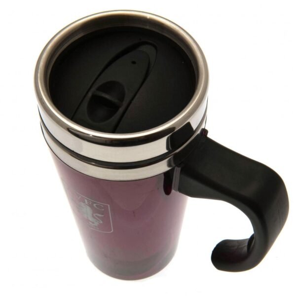 Official Aston Villa FC Handled Travel Mug