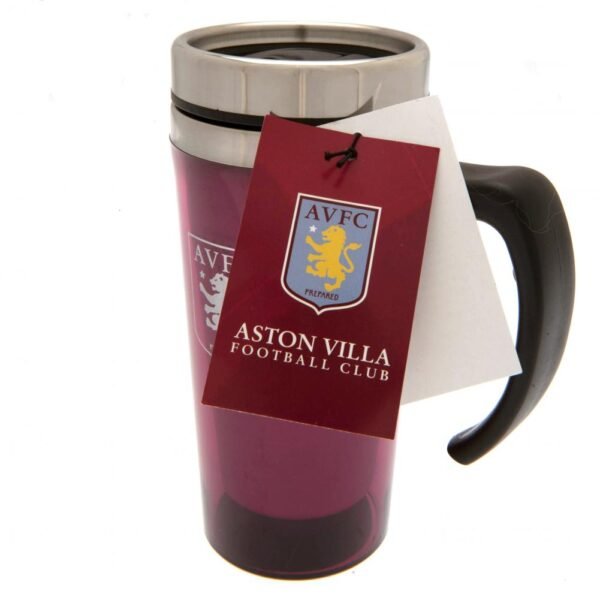 Official Aston Villa FC Handled Travel Mug