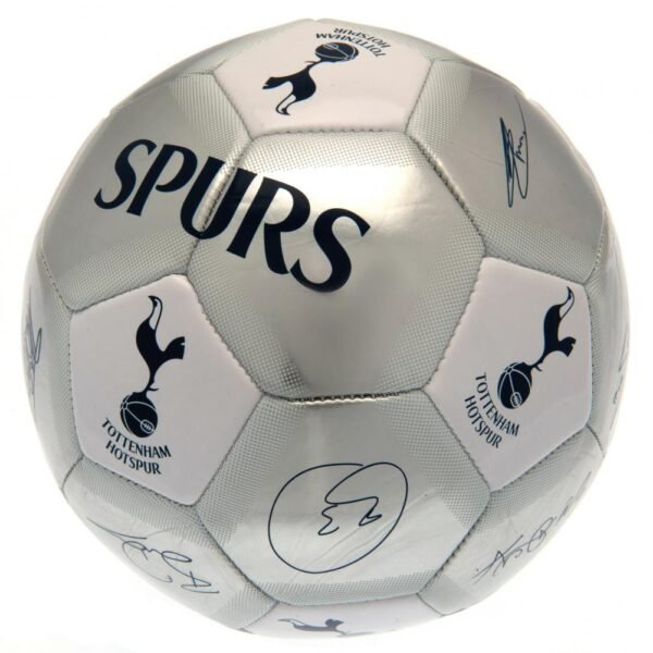 Official Tottenham Hotspur FC Sig Silver Football Official Tottenham Hotspur FC Sig Silver Football