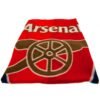 Official Arsenal FC Pulse Fleece Blanket Official Arsenal FC Pulse Fleece Blanket
