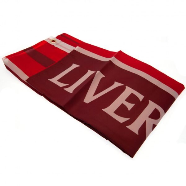 Official Liverpool FC Wordmark Flag Official Liverpool FC Wordmark Flag