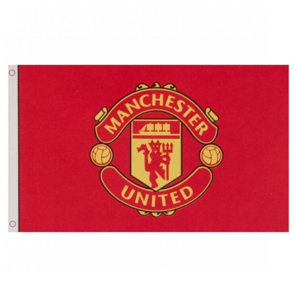 Official Manchester United FC Core Crest Flag Official Manchester United FC Core Crest Flag