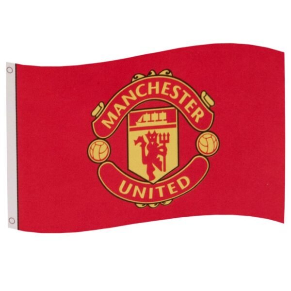 Official Manchester United FC Core Crest Flag Official Manchester United FC Core Crest Flag