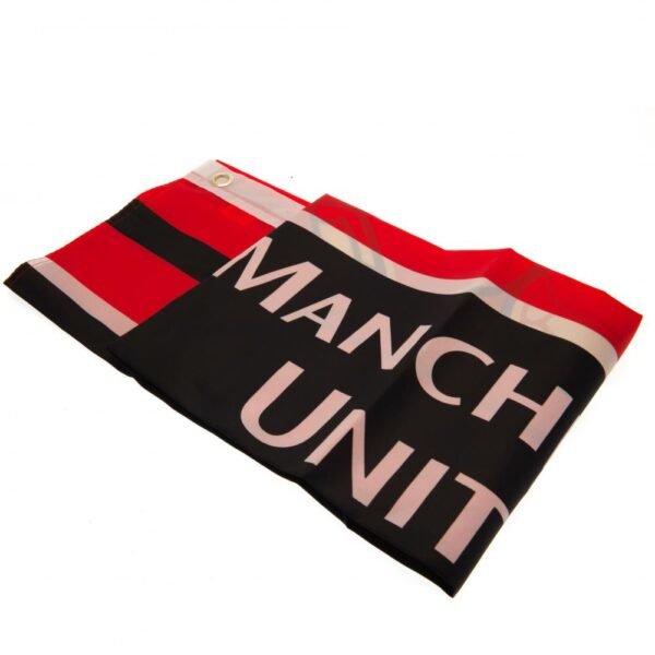 Official Manchester United FC Wordmark Flag Official Manchester United FC Wordmark Flag