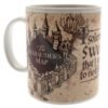 Official Harry Potter Mug & Coaster Set Marauders Map
