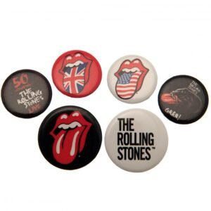 142613-The-Rolling-Stones-Button-Badge-Set-1 Official The Rolling Stones Button Badge Set