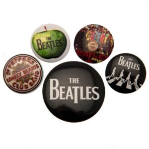 142679-The-Beatles-Button-Badge-Set-WT-1 Official The Beatles Apple Corps Button Badge Set