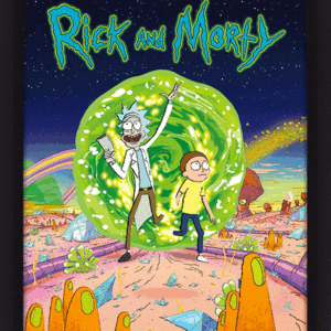 142861-Rick-And-Morty-Framed-3D-Picture-1 Official Rick And Morty Framed 3D Picture