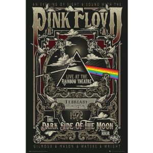 Official Pink Floyd Poster Rainbow Theatre 237