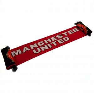 146155-Manchester-United-FC-Scarf-ST-1 Official Manchester United FC Stripe Scarf