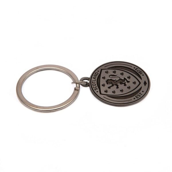 Official Scottish FA Antique Silver Crest Keyring Official Scottish FA Antique Silver Crest Keyring