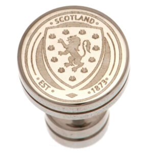 Official Scottish FA Stainless Steel Stud Earring Official Scottish FA Stainless Steel Stud Earring