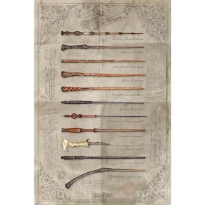 149234-Harry-Potter-Poster-Wands-161-1 Official Harry Potter Poster Wands 161