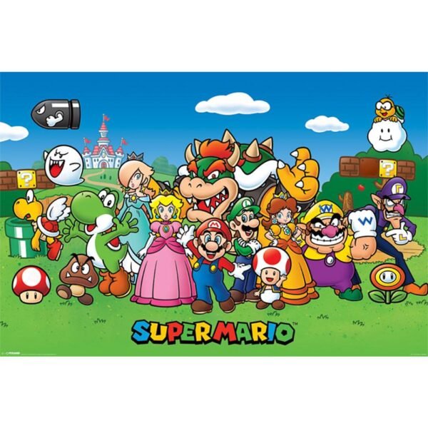 149237-Super-Mario-Poster-Characters-164 Official Super Mario Poster Characters 164