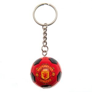 Official Manchester United FC Football Keyring Official Manchester United FC Football Keyring
