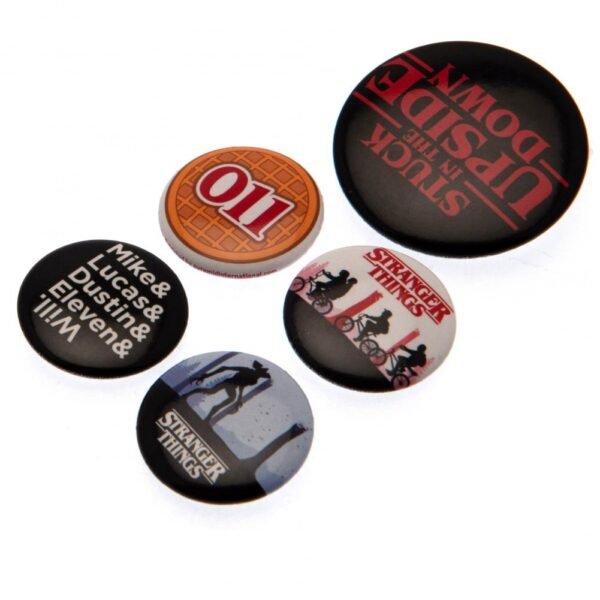 149550-Stranger-Things-Button-Badge-Set-1-1 Official Stranger Things Button Badge Set