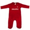 150528-Wales-RU-Sleepsuit-PS Official Welsh Rugby Union 9-12 Months Sleepsuit