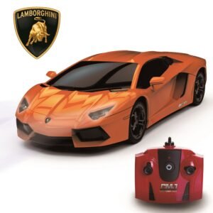 150610-Lamborghini-Aventador-Radio-Controlled-Car-1-24-Scale-Orange Official Lamborghini Aventador Radio Controlled Car 1:24 Scale Orange