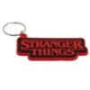 Official Stranger Things Logo PVC Keyring