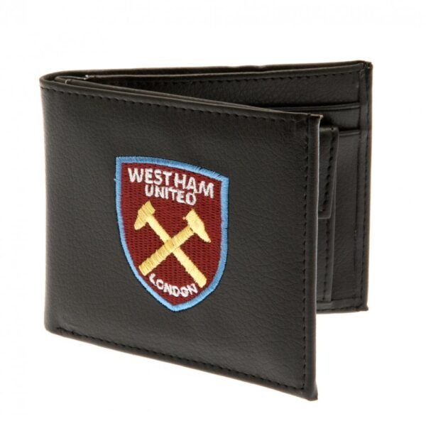 Official West Ham United FC Embroidered Wallet Official West Ham United FC Embroidered Wallet