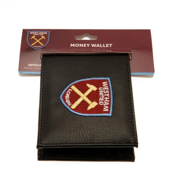 Official West Ham United FC Embroidered Wallet Official West Ham United FC Embroidered Wallet