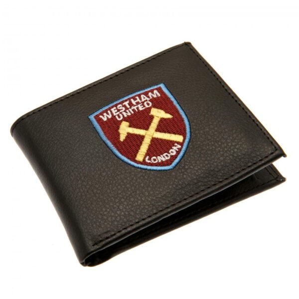 Official West Ham United FC Embroidered Wallet Official West Ham United FC Embroidered Wallet