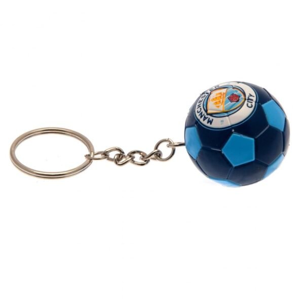 Official Manchester City FC Football Keyring Official Manchester City FC Football Keyring
