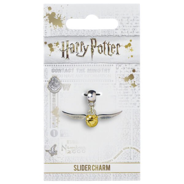 Official Harry Potter Silver Plated Golden Snitch Charm