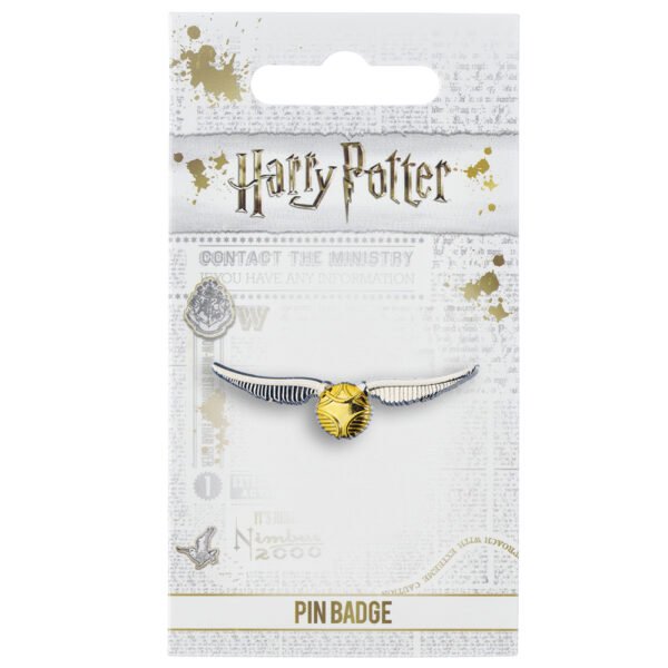 Official Harry Potter Golden Snitch Pin Badge