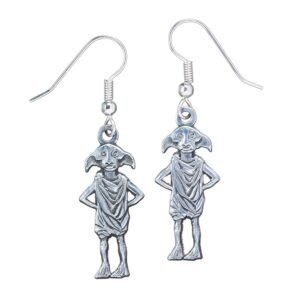 Official Harry Potter Silver Plated Dobby House Elf Hook Earrings