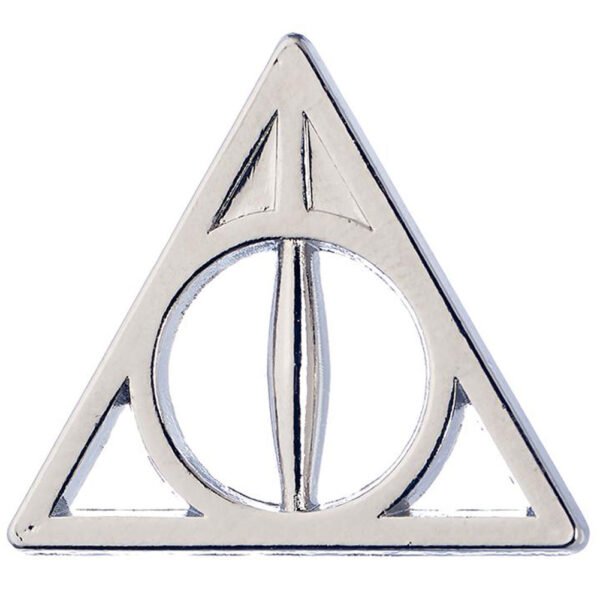 153599-Harry-Potter-Badge-Deathly-Hallows Official Harry Potter Deathly Hallows Pin Badge
