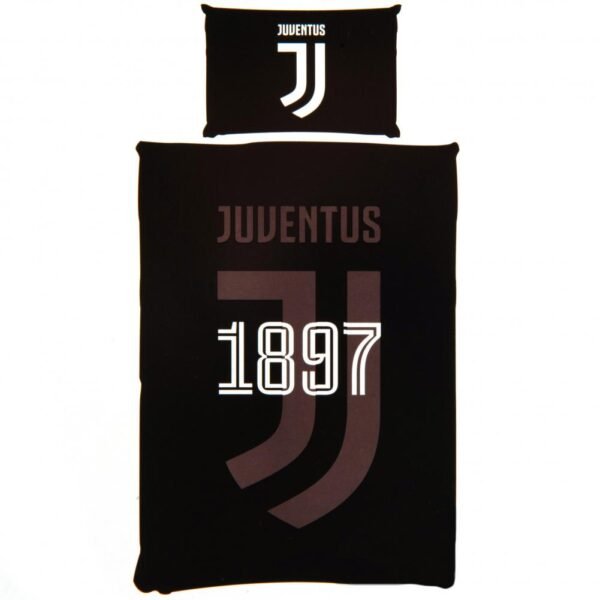 Official Juventus FC Big Crest Single Duvet Set Official Juventus FC Big Crest Single Duvet Set