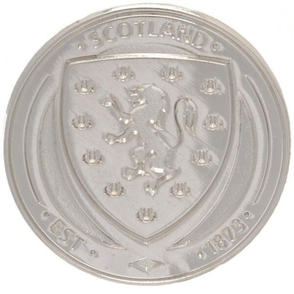 Official Scottish FA Silver Plated Crest Badge Official Scottish FA Silver Plated Crest Badge