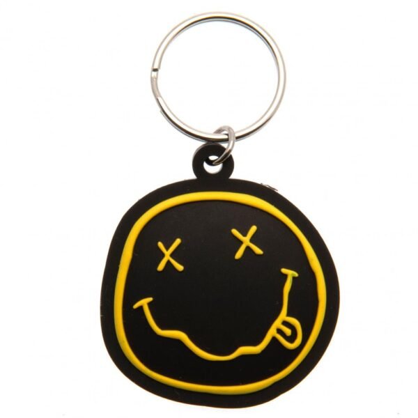 157380-Nirvana-PVC-Keyring-2 Official Nirvana PVC Keyring