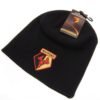 158096-Watford-FC-Beanie-2-2 Official Watford FC Black Beanie
