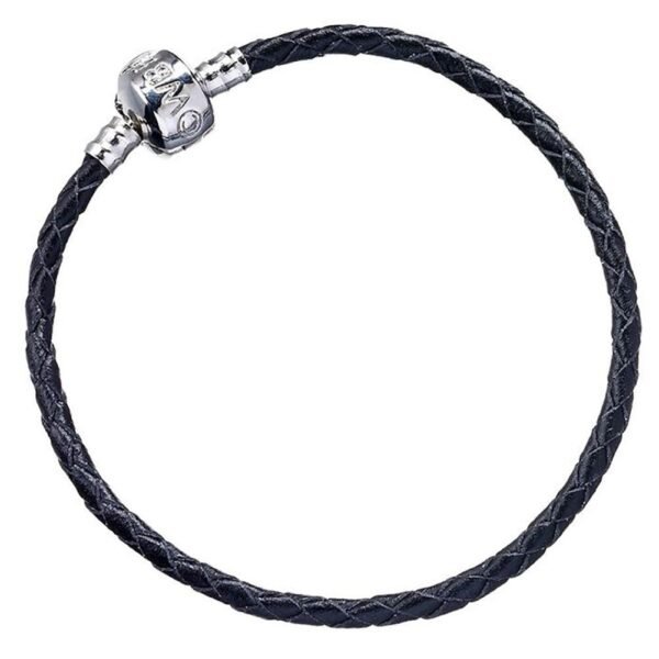 158161-Harry-Potter-Leather-Charm-Bracelet-Black-2 Official Harry Potter Leather Charm Bracelet Black M