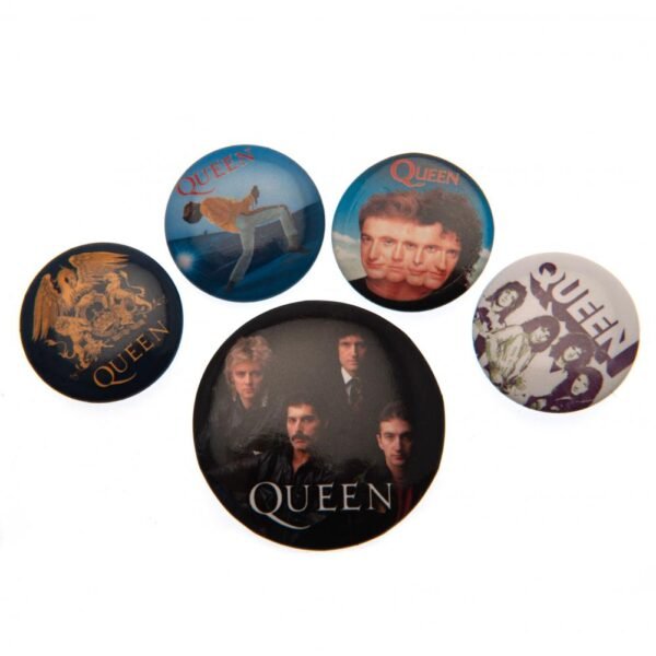 160206-Queen-Button-Badge-Set-3 Official Queen Button Badge Set