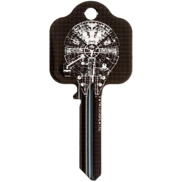 160362-Star-Wars-Door-Key-Millenium-Falcon-1 Official Star Wars Door Key Millenium Falcon