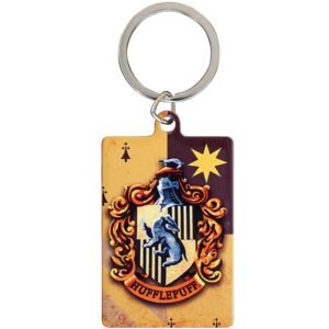 160399-Harry-Potter-Metal-Keyring-Hufflepuff-3 Official Harry Potter Metal Keyring Hufflepuff