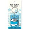 Official Mr. Men And Little Miss Mr Bump Metal Keyring