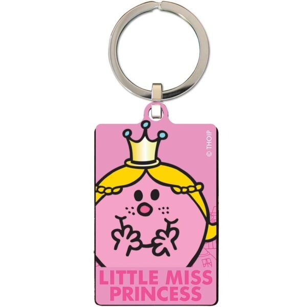 160407-Little-Miss-Princess-Metal-Keyring-1 Official Mr. Men And Little Miss Little Miss Princess Metal Keyring
