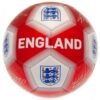 Official England FA Red & White Signature Football Official England FA Red & White Signature Football